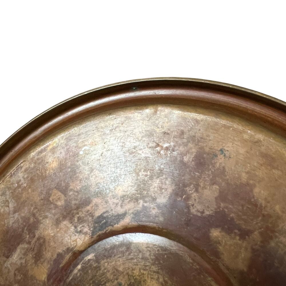 Vintage Paul Revere Ware Whistling 8" Tea Kettle Copper Bottom DENTED - Picture 5 of 11